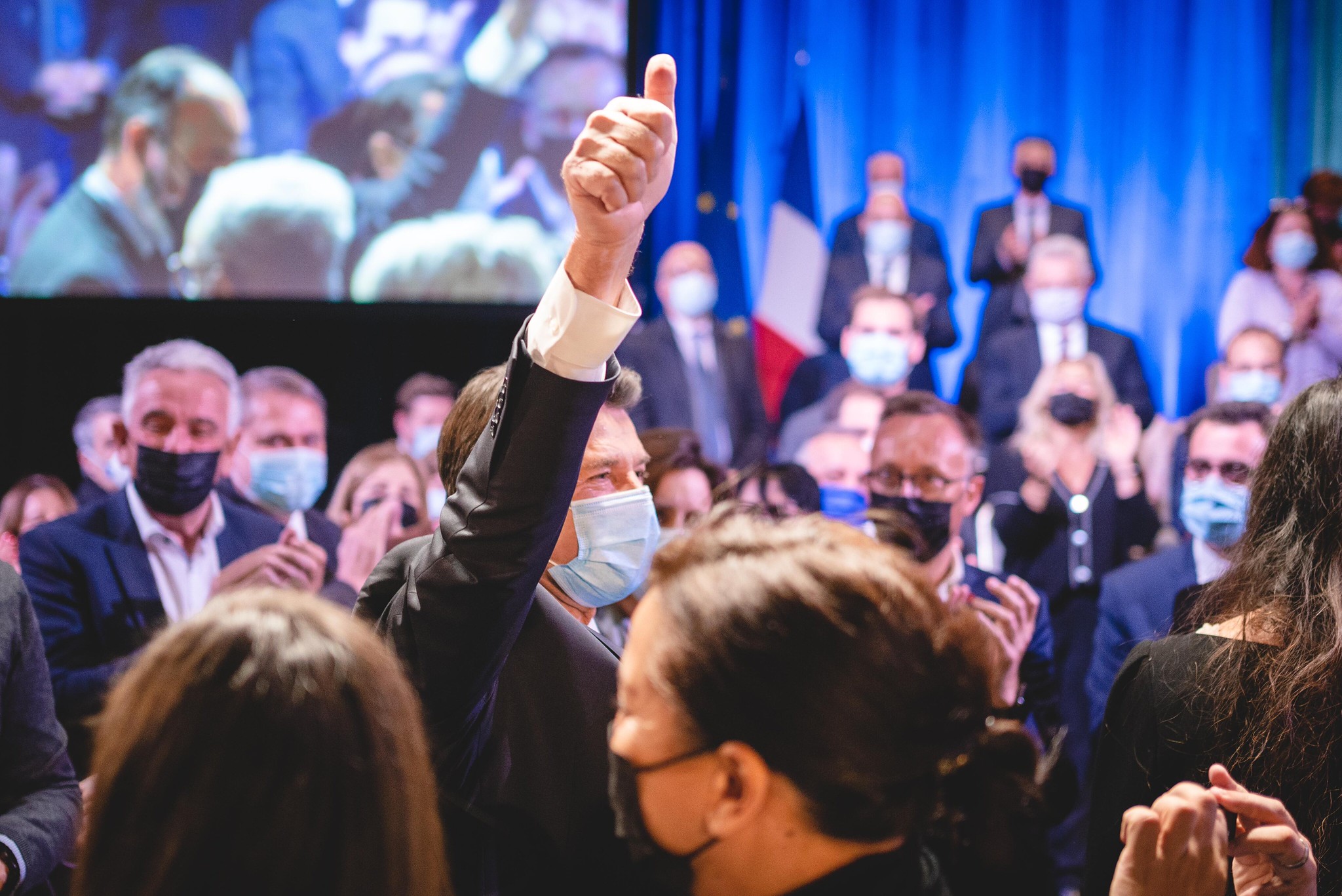 Réunion publique de Christian Estrosi et Edouard Philippe à Nice — photo 9