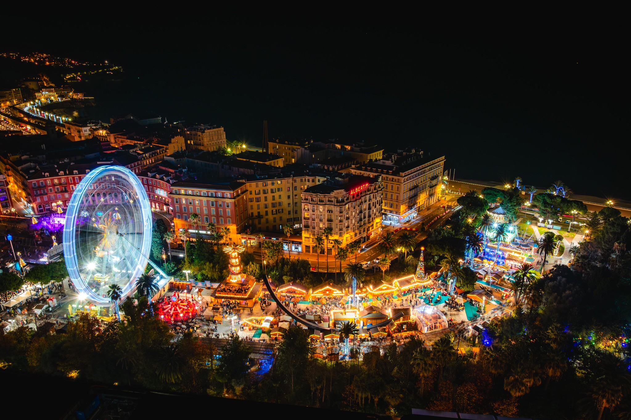 Lancement des illuminations de Noel à Nice — photo 1