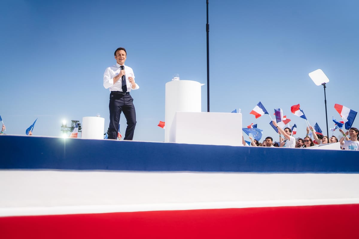 Réunion publique d’Emmanuel Macron à Marseille — photo 1