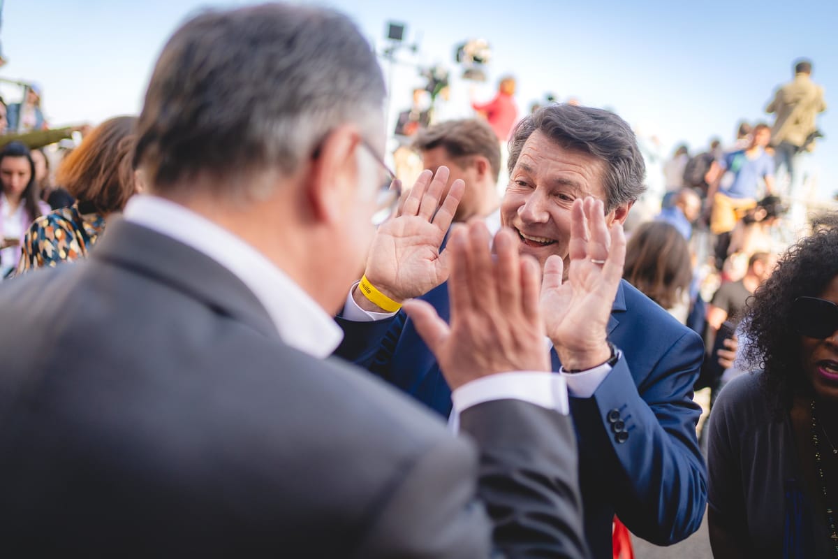Réunion publique d’Emmanuel Macron à Marseille — photo 9